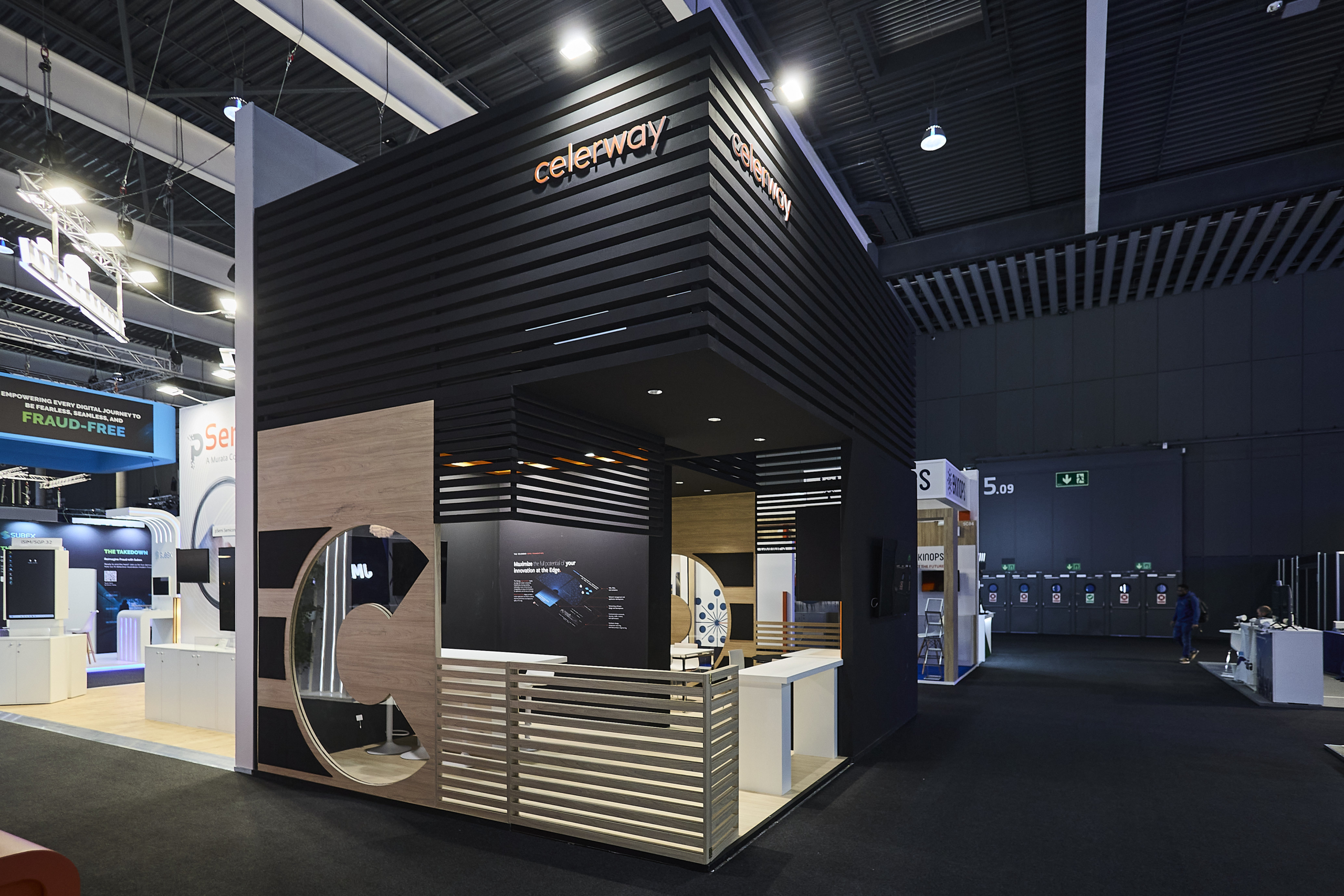 MWC exhibition stand