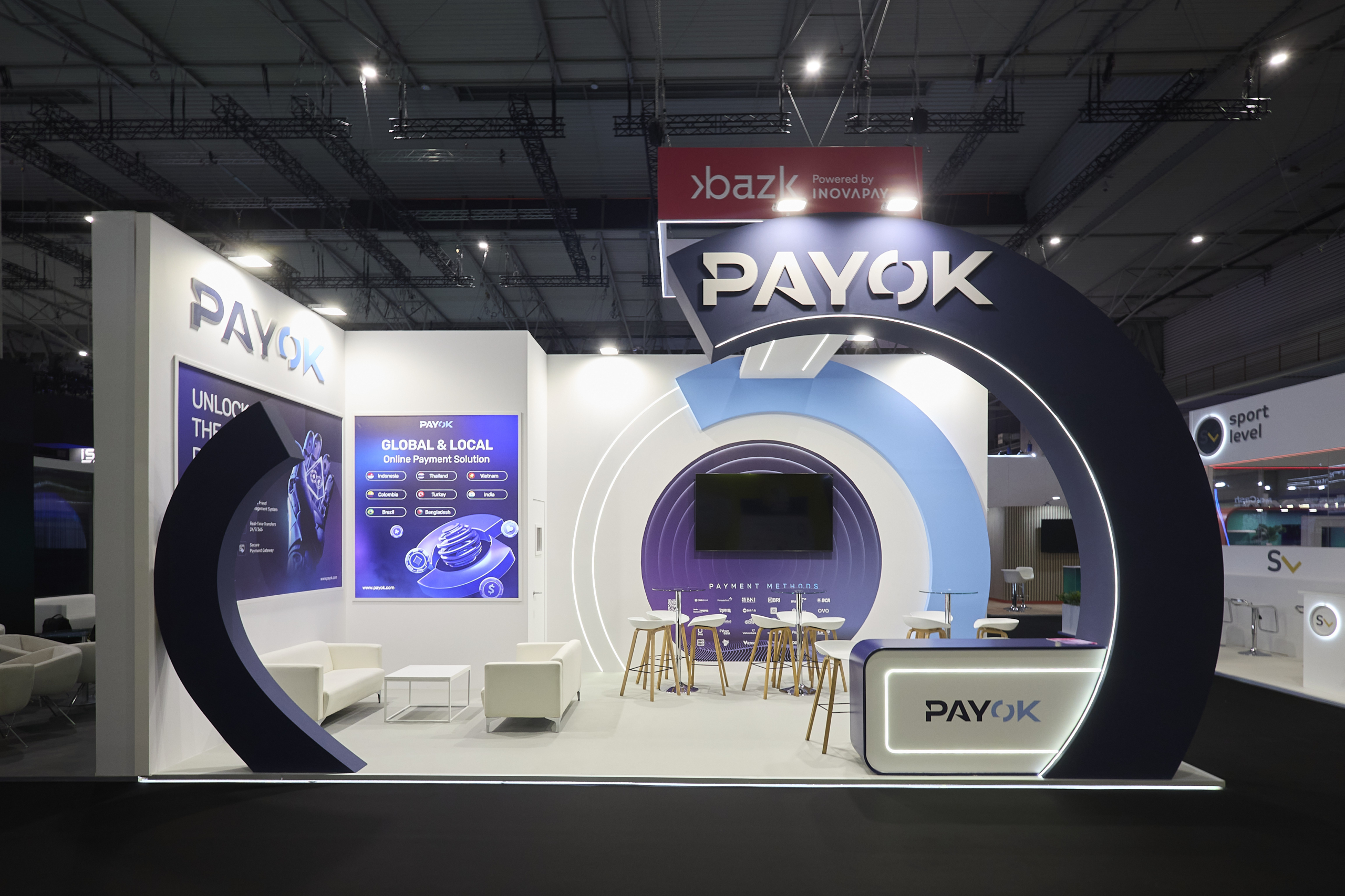 PAYOK booth at ICE Barcelona 2025