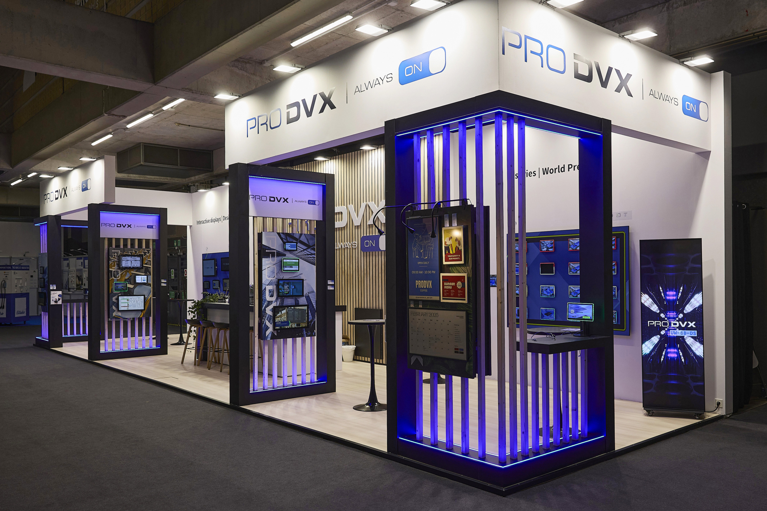 PRODVX booth at ISE 2025