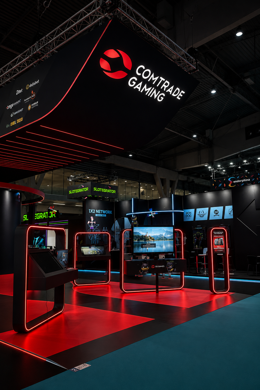 Comtrade Gaming booth at ICE Barcelona 2026