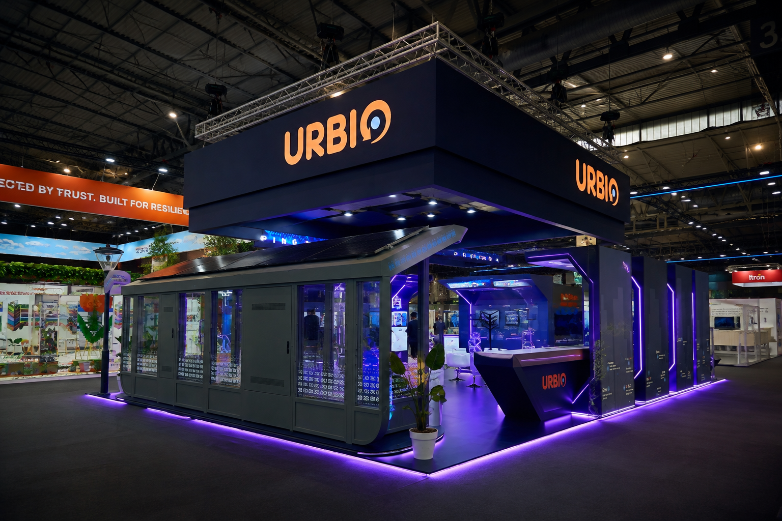 URBIO booth at Smart City Expo 2025