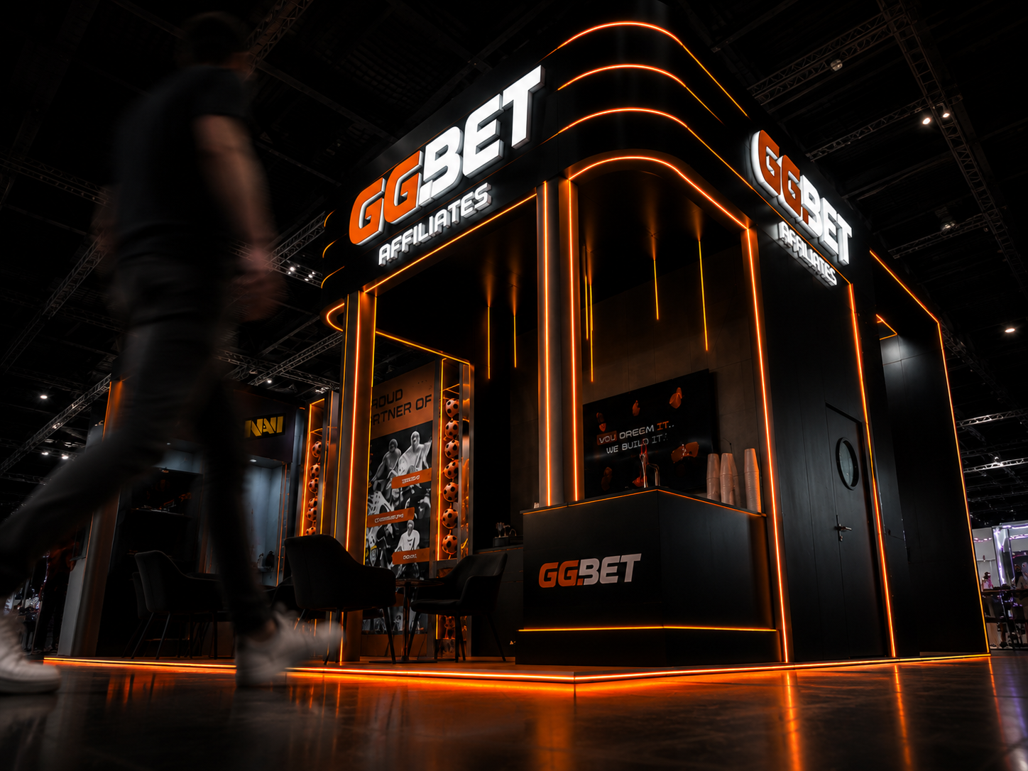 iGB Affiliate exhibition stand