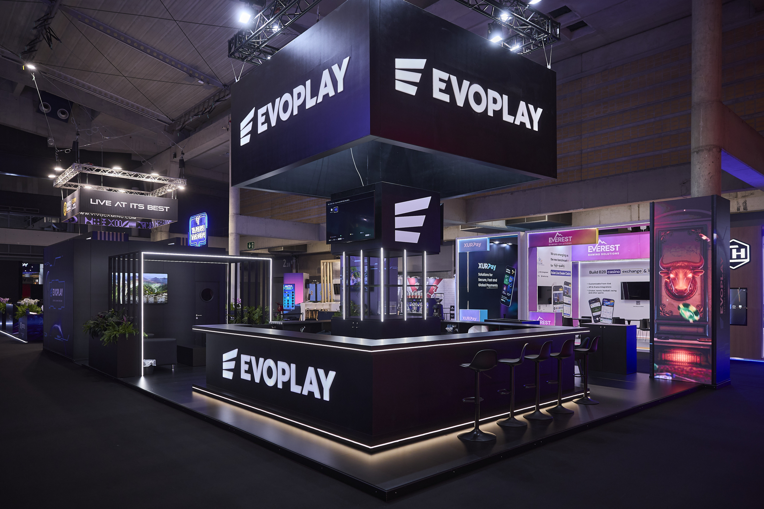 ICE exhibition stand
